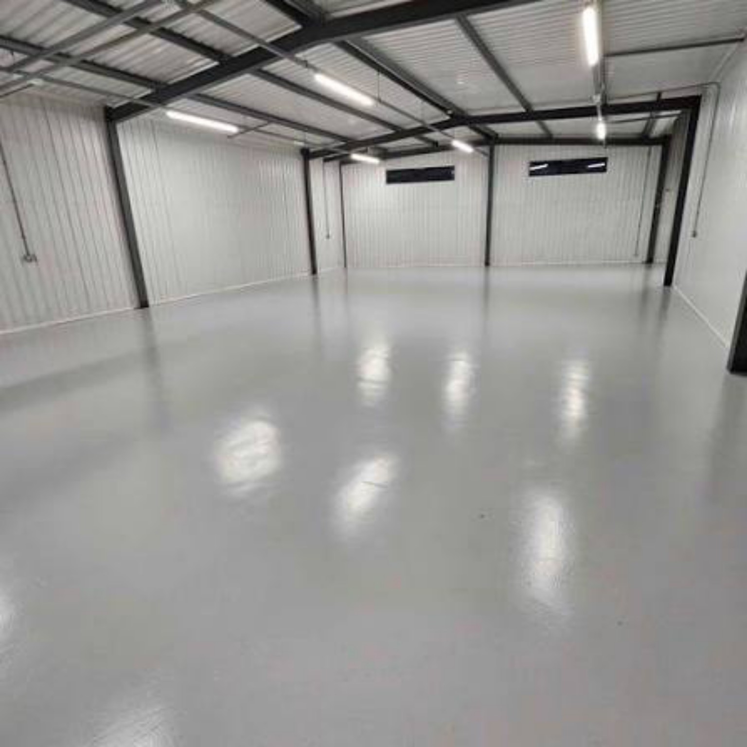 Industrial steel structure coating