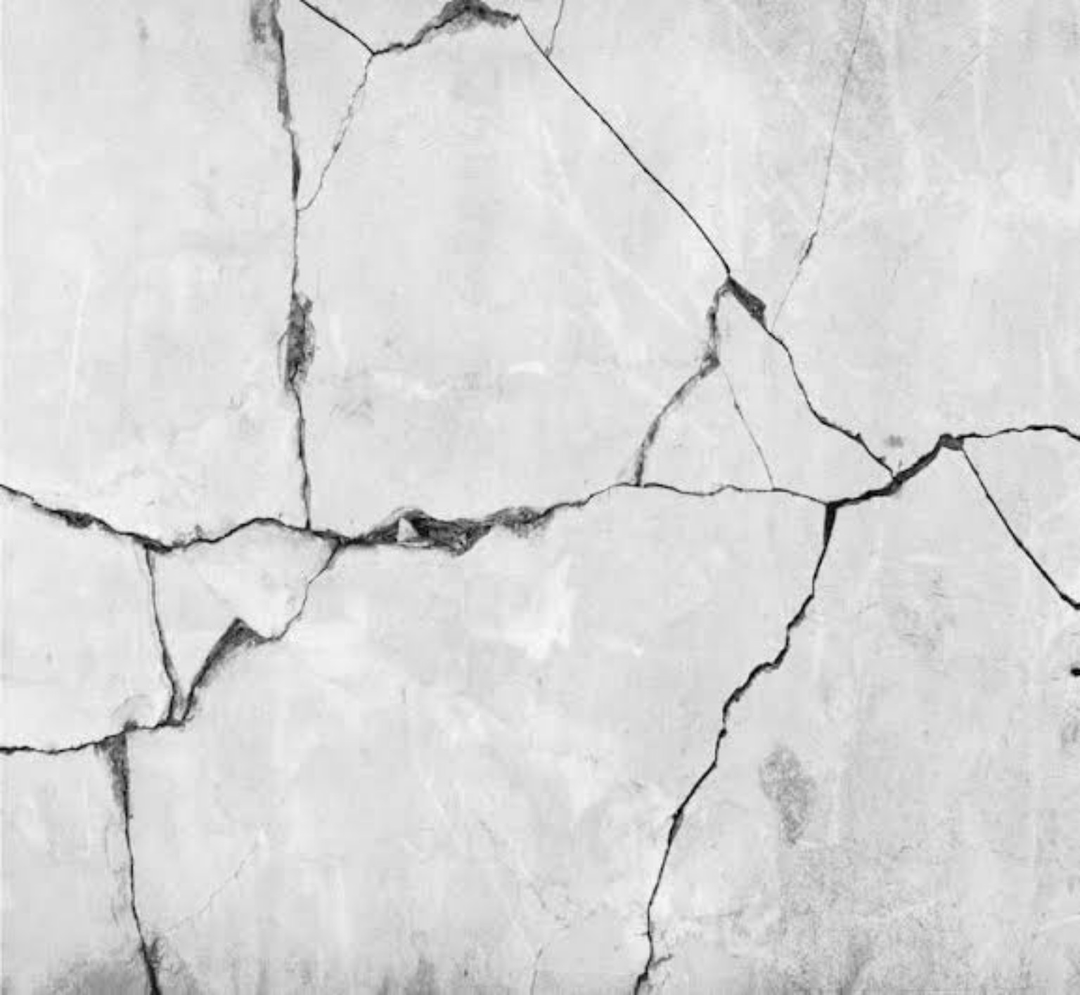White plaster filler powder